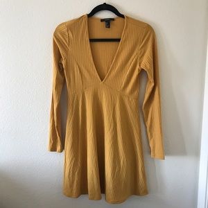 Forever 21 deep V mini dress